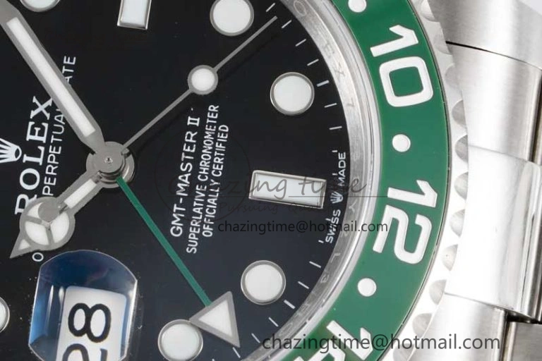 TravelReady GMT Master II 126720 VTNR LHD 904L SS APF 1:1 Best Edition on Oyster Bracelet VR3285 CHS 2049