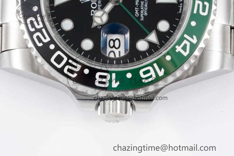 TravelReady GMT Master II 126720 VTNR LHD 904L SS APF 1:1 Best Edition on Oyster Bracelet VR3285 CHS 2049