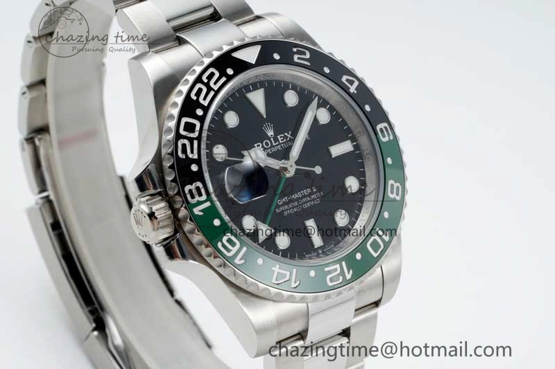 GMT Master II 126720 VTNR LHD 904L SS NTF1:1 Best Edition on Oyster Bracelet VR3186 CHS WaterResistant 2295