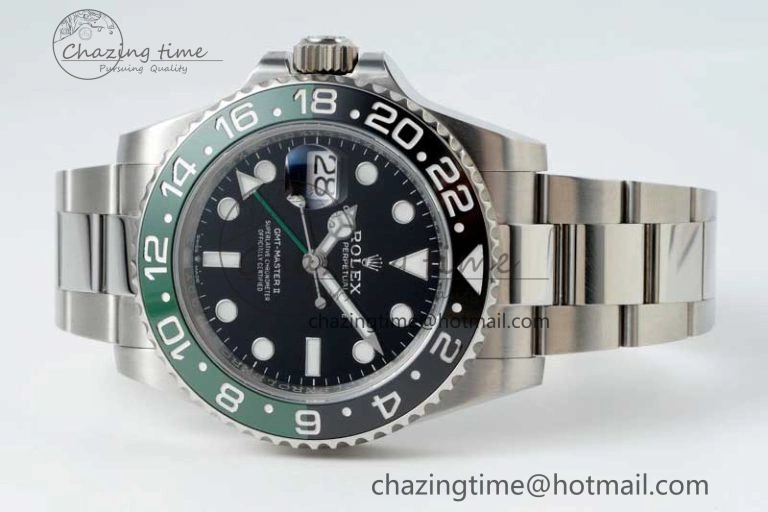GMT Master II 126720 VTNR LHD 904L SS NTF1:1 Best Edition on Oyster Bracelet VR3186 CHS WaterResistant 2295