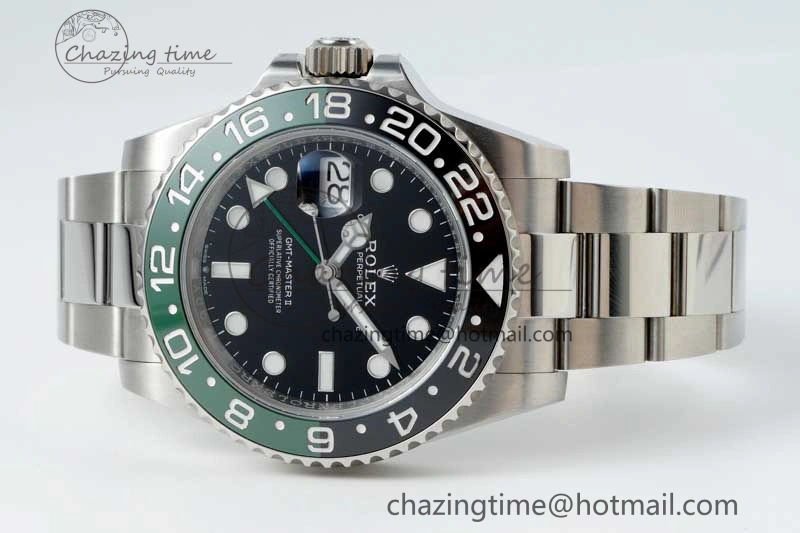 GMT Master II 126720 VTNR LHD 904L SS NTF1:1 Best Edition on Oyster Bracelet VR3186 CHS WaterResistant 2295