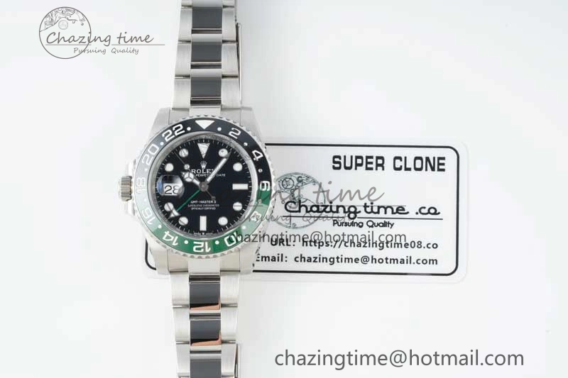 GMT Master II 126720 VTNR LHD 904L SS NTF1:1 Best Edition on Oyster Bracelet VR3186 CHS WaterResistant 2295