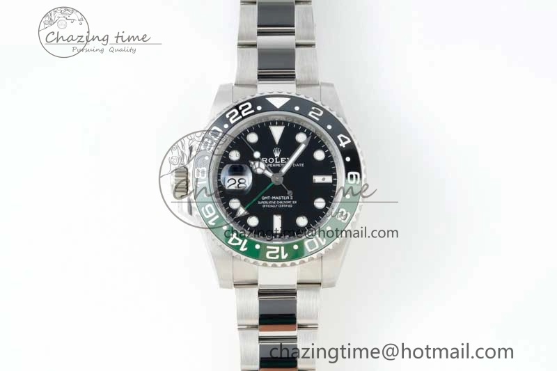 GMT Master II 126720 VTNR LHD 904L SS NTF1:1 Best Edition on Oyster Bracelet VR3186 CHS WaterResistant 2295