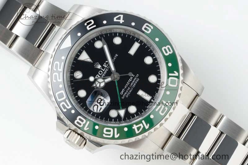 GMT Master II 126720 VTNR LHD 904L SS NTF1:1 Best Edition on Oyster Bracelet VR3186 CHS WaterResistant 2295