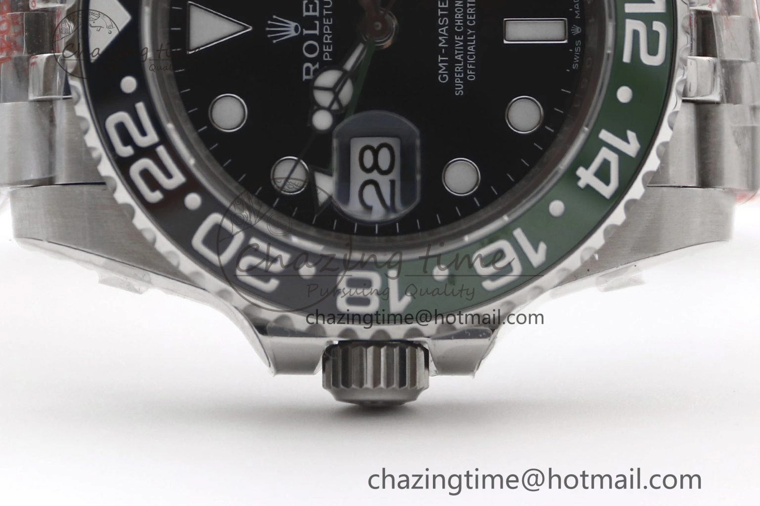 WaterResistant GMT Master II 126720 VTNR LHD 904L SS TW+ Best Edition on Jubilee Bracelet VR3285 CHS 1982