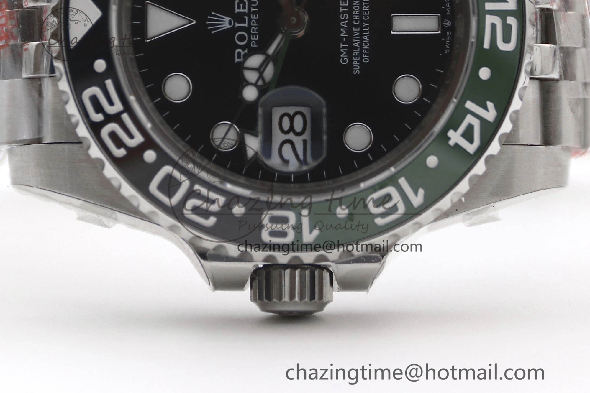 WaterResistant GMT Master II 126720 VTNR LHD 904L SS TW+ Best Edition on Jubilee Bracelet VR3285 CHS 1982