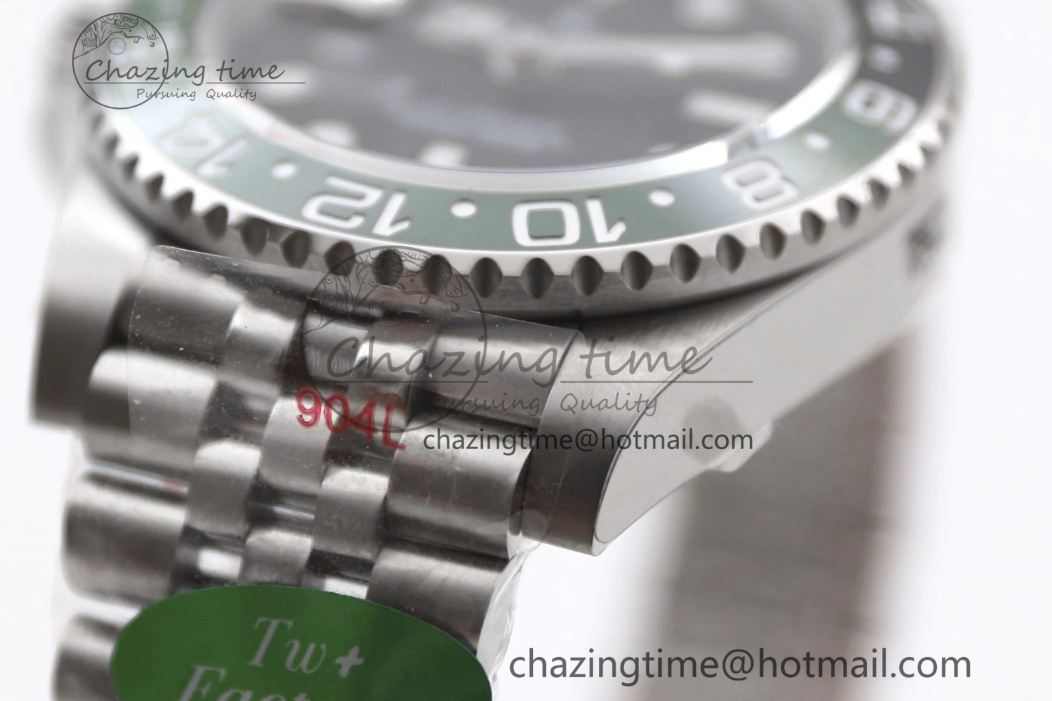WaterResistant GMT Master II 126720 VTNR LHD 904L SS TW+ Best Edition on Jubilee Bracelet VR3285 CHS 1982