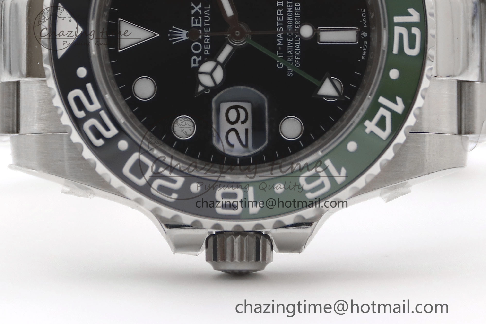 GMT Master II 126720 VTNR LHD 904L SS TW+ Best Edition on Oyster Bracelet VR3285 CHS SoftTouch 1981