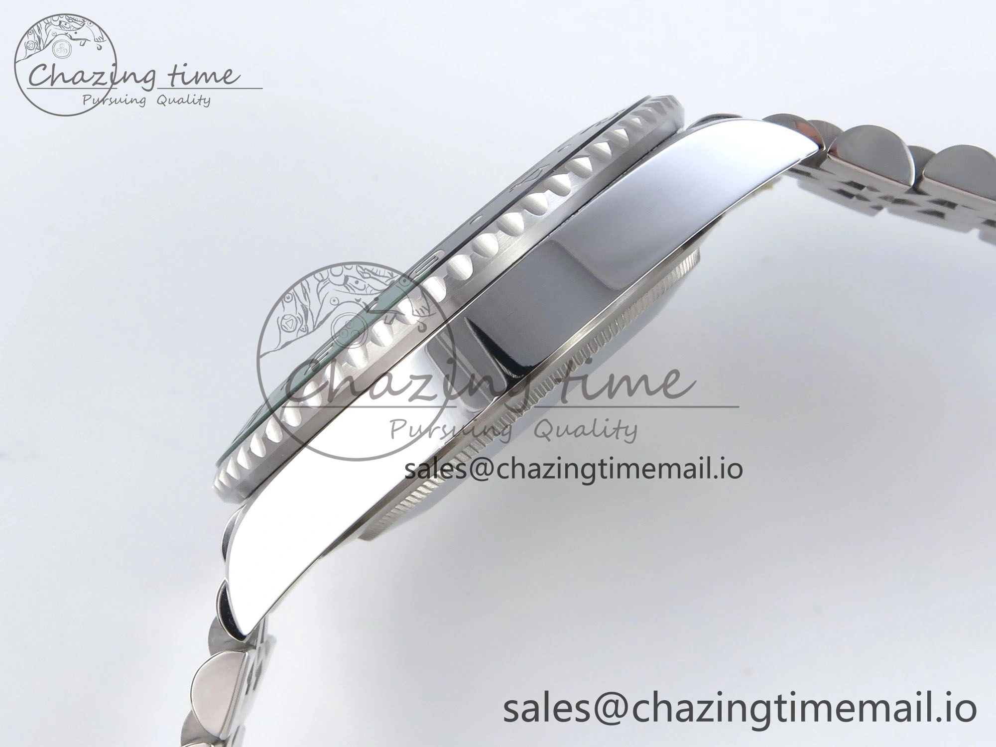 GMT Master II 126720 VTNR LHD 904L Steel EWE 1:1 Best Edition on Jubilee Strap EWE3285 V WeatherProof 816