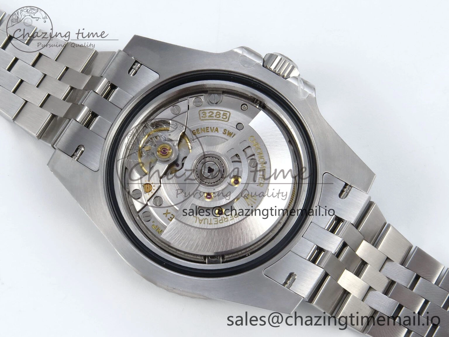 GMT Master II 126720 VTNR LHD 904L Steel EWE 1:1 Best Edition on Jubilee Strap EWE3285 V WeatherProof 816