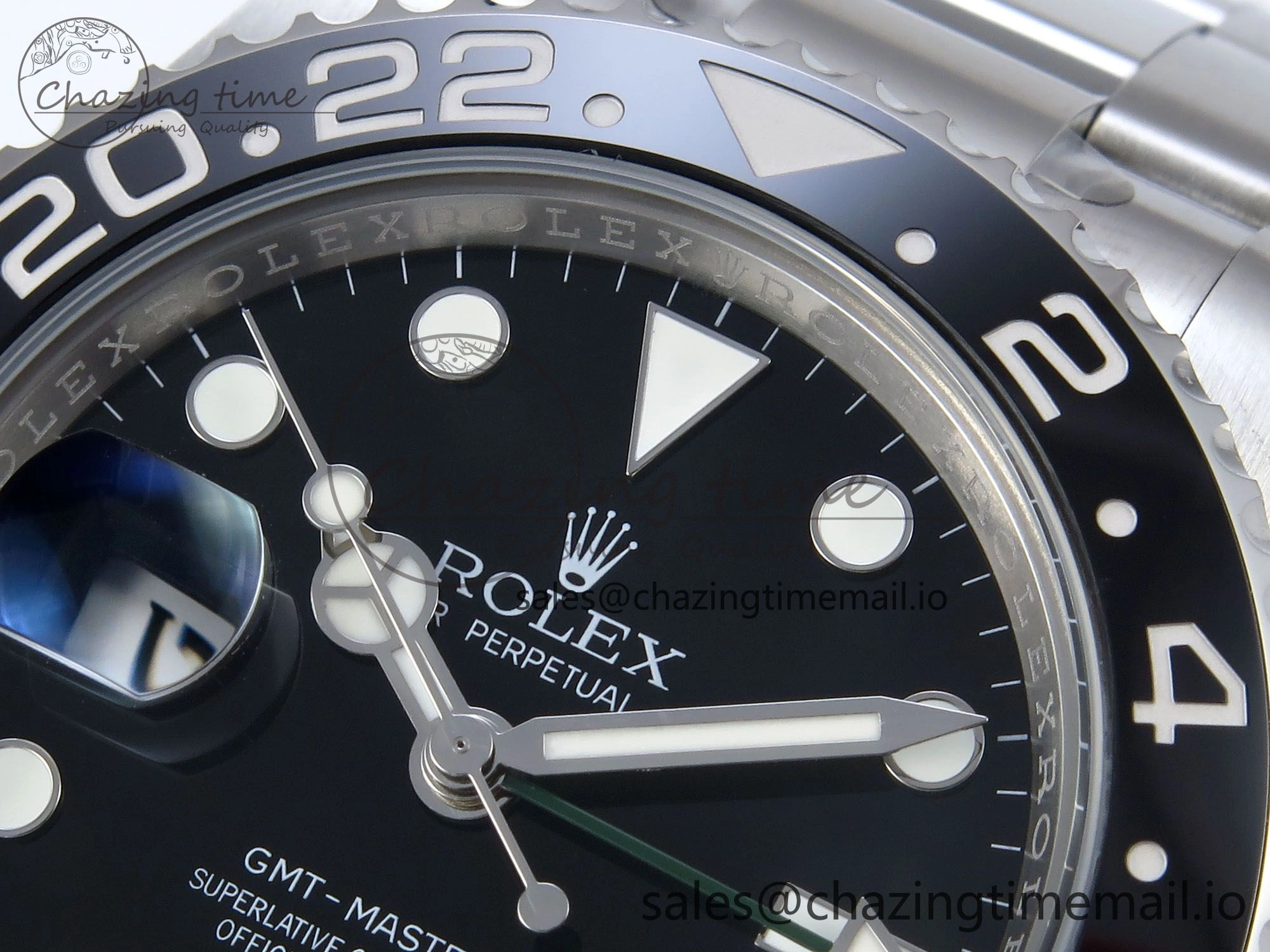 Modern GMT Master II 126720 VTNR LHD 904L Steel EWE 1:1 Best Edition on Oyster Strap EWE3285 V 817