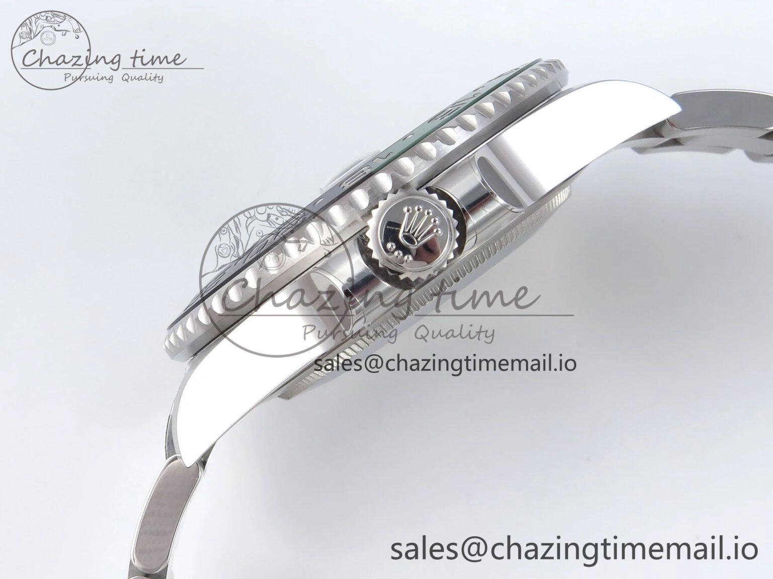 Modern GMT Master II 126720 VTNR LHD 904L Steel EWE 1:1 Best Edition on Oyster Strap EWE3285 V 817