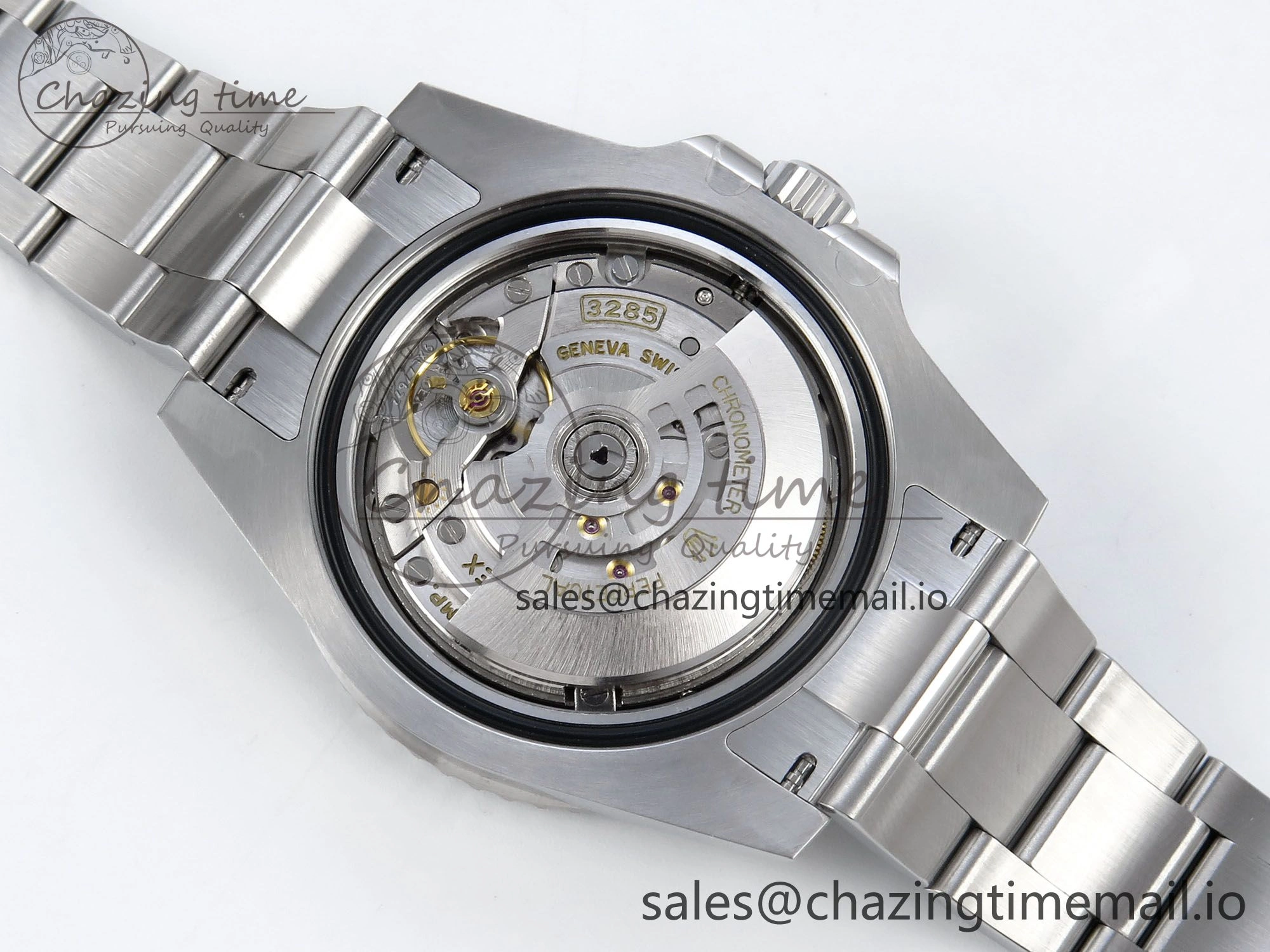 Modern GMT Master II 126720 VTNR LHD 904L Steel EWE 1:1 Best Edition on Oyster Strap EWE3285 V 817