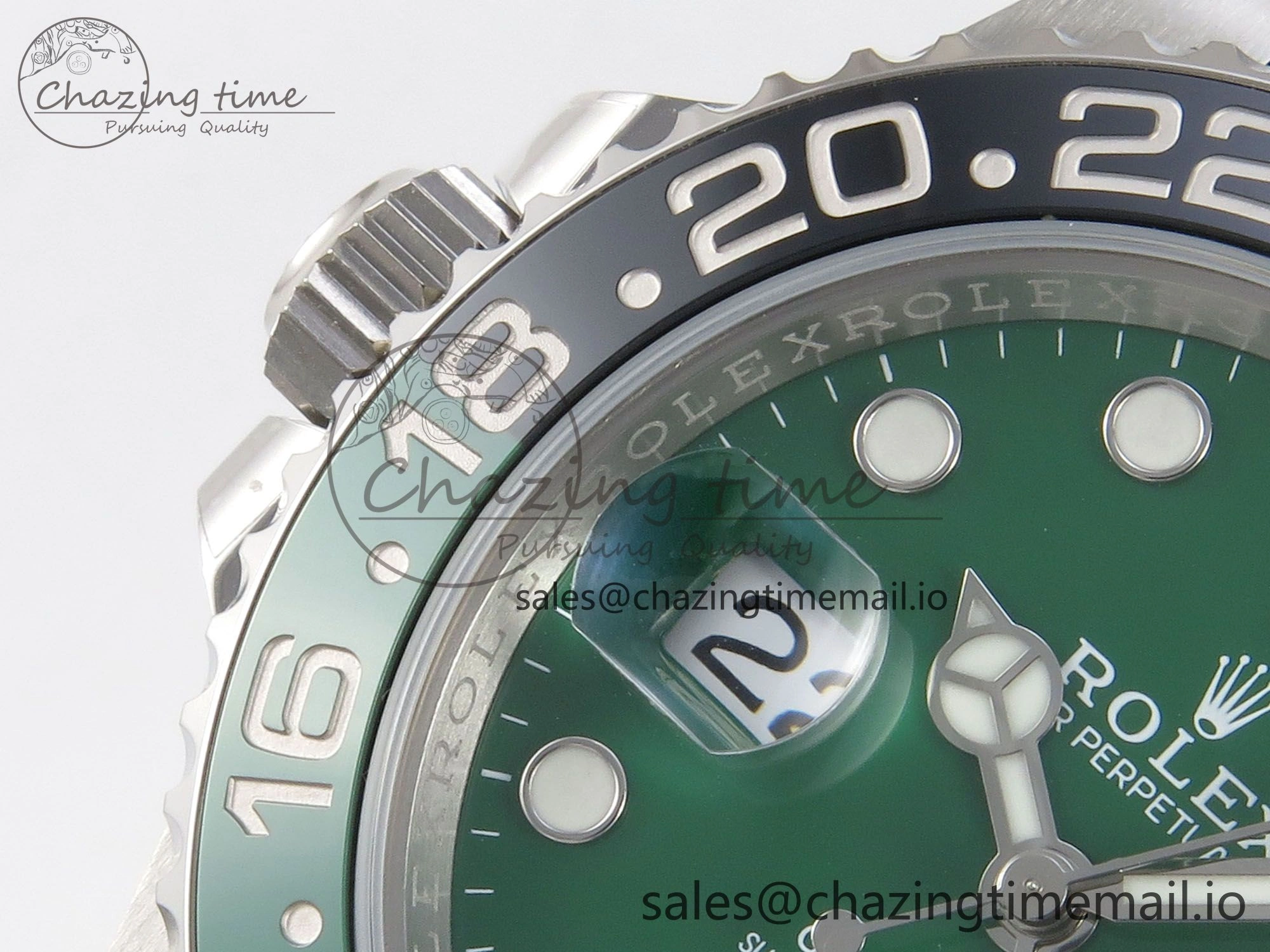 GMT-Master II 126729 VTNR ARF 1:1 Best Edition Green Dial On SS Bracelet SH3285 CHS Elegant 175