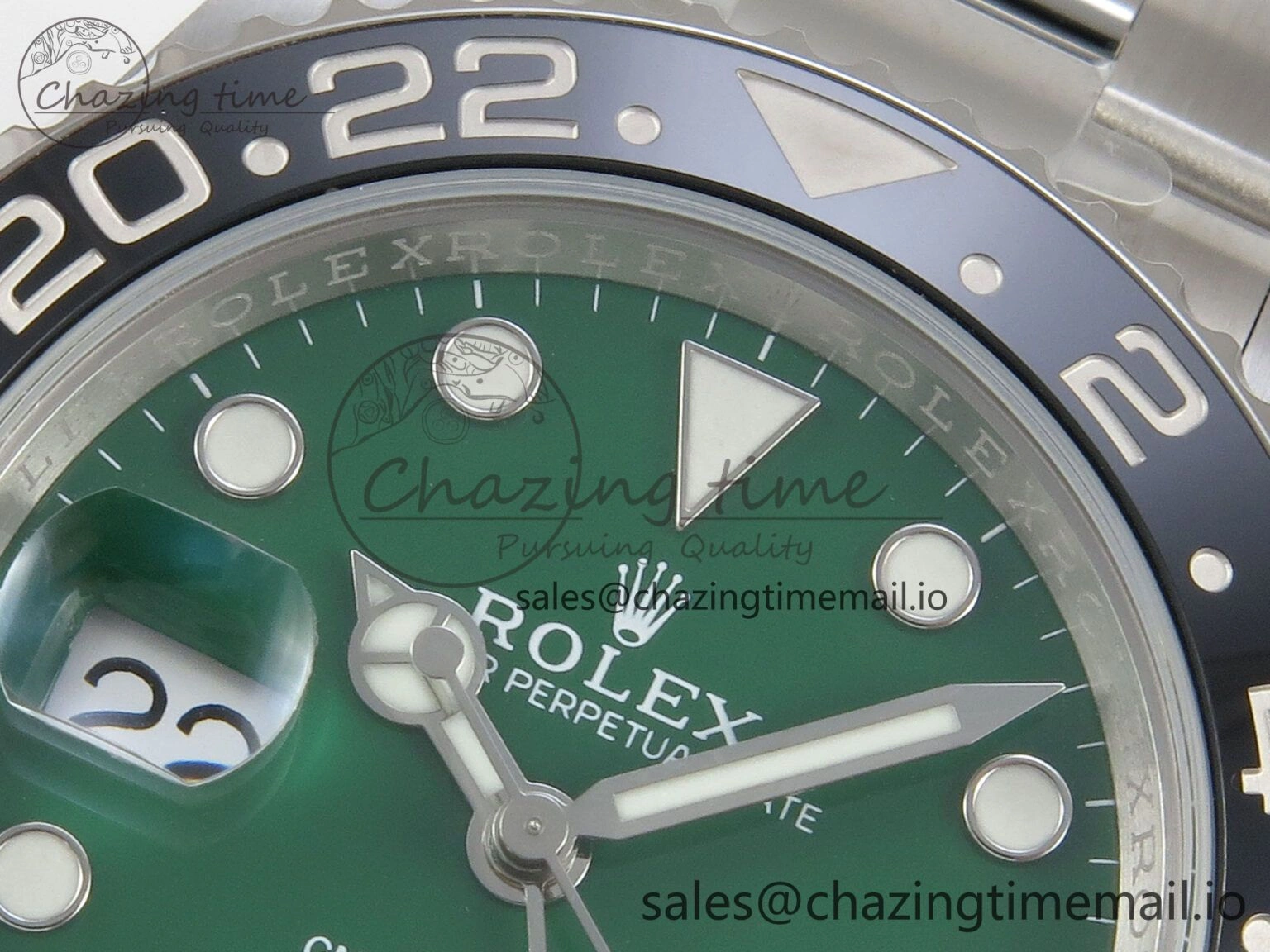 GMT-Master II 126729 VTNR ARF 1:1 Best Edition Green Dial On SS Bracelet SH3285 CHS Elegant 175