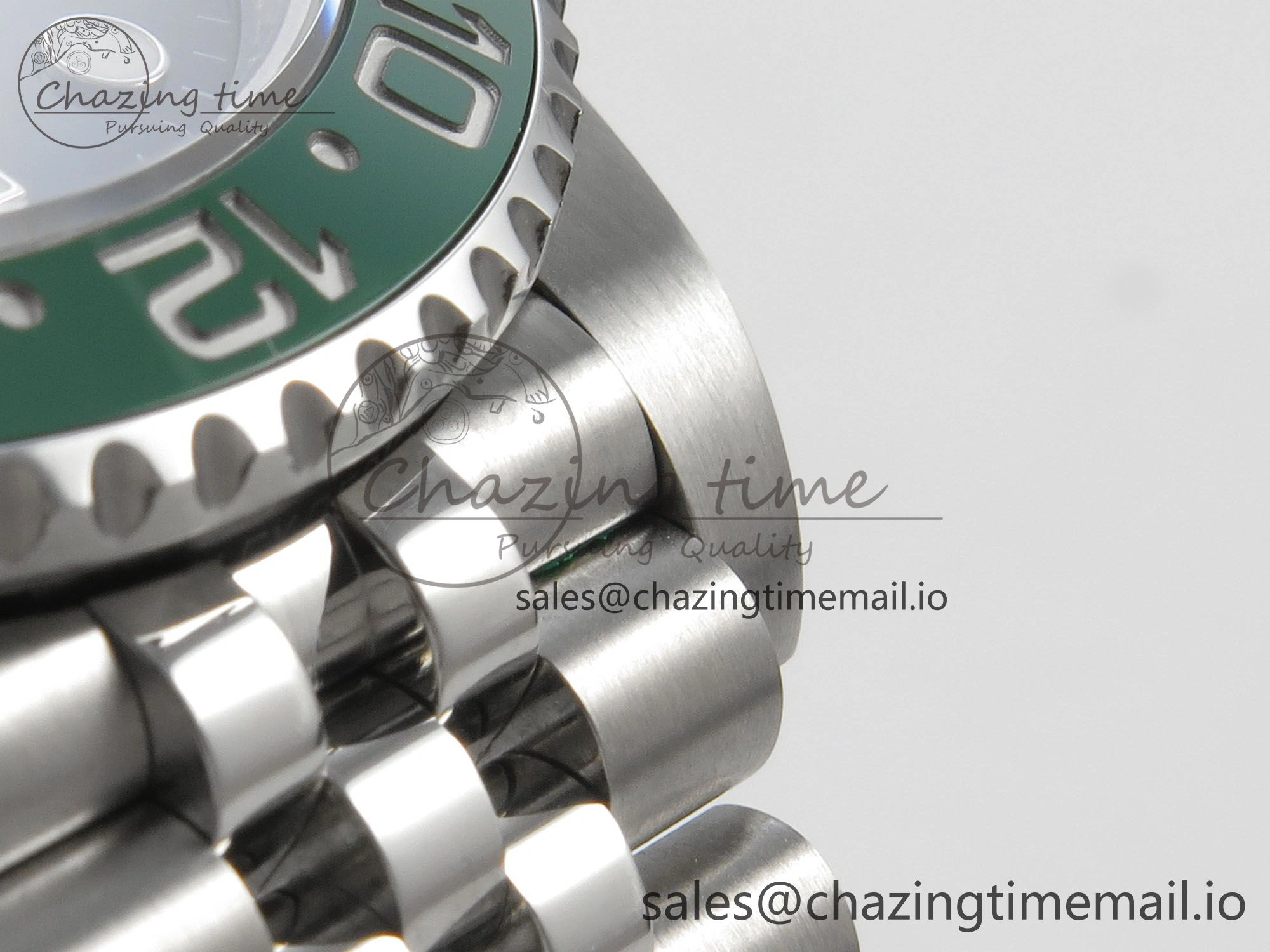 Practical GMT-Master II 126729 VTNR Green Black Ceramic 904L 3EF 1:1 Best Edition on Jubilee Bracelet SH3285 CHS 155
