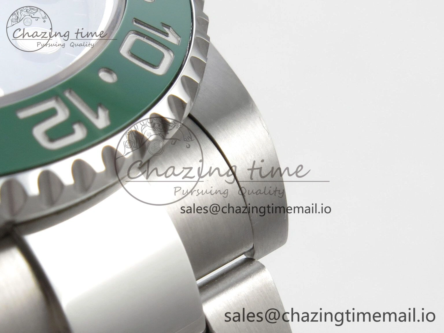 GMT-Master II 126729 VTNR Green Black Ceramic 904L 3EF 1:1 Best Edition on Oyster Strap SH3285 CHS Breathable 55
