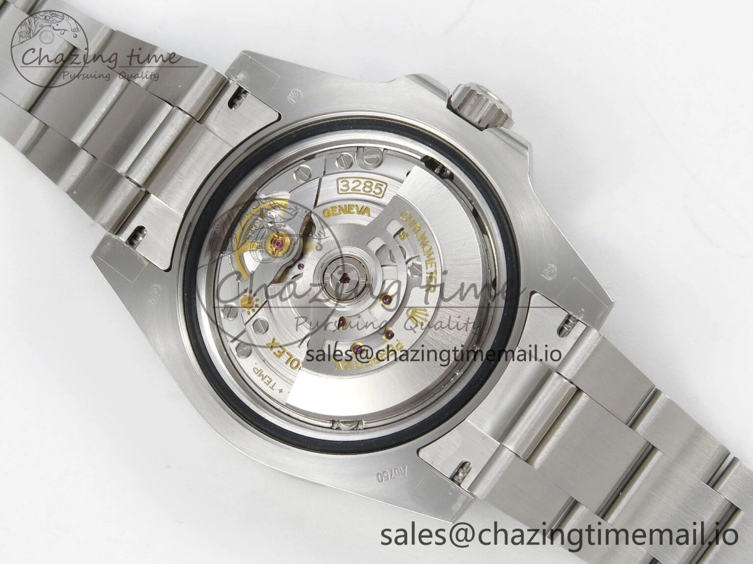 GMT-Master II 126729 VTNR Green Black Ceramic 904L 3EF 1:1 Best Edition on Oyster Strap SH3285 CHS Breathable 55