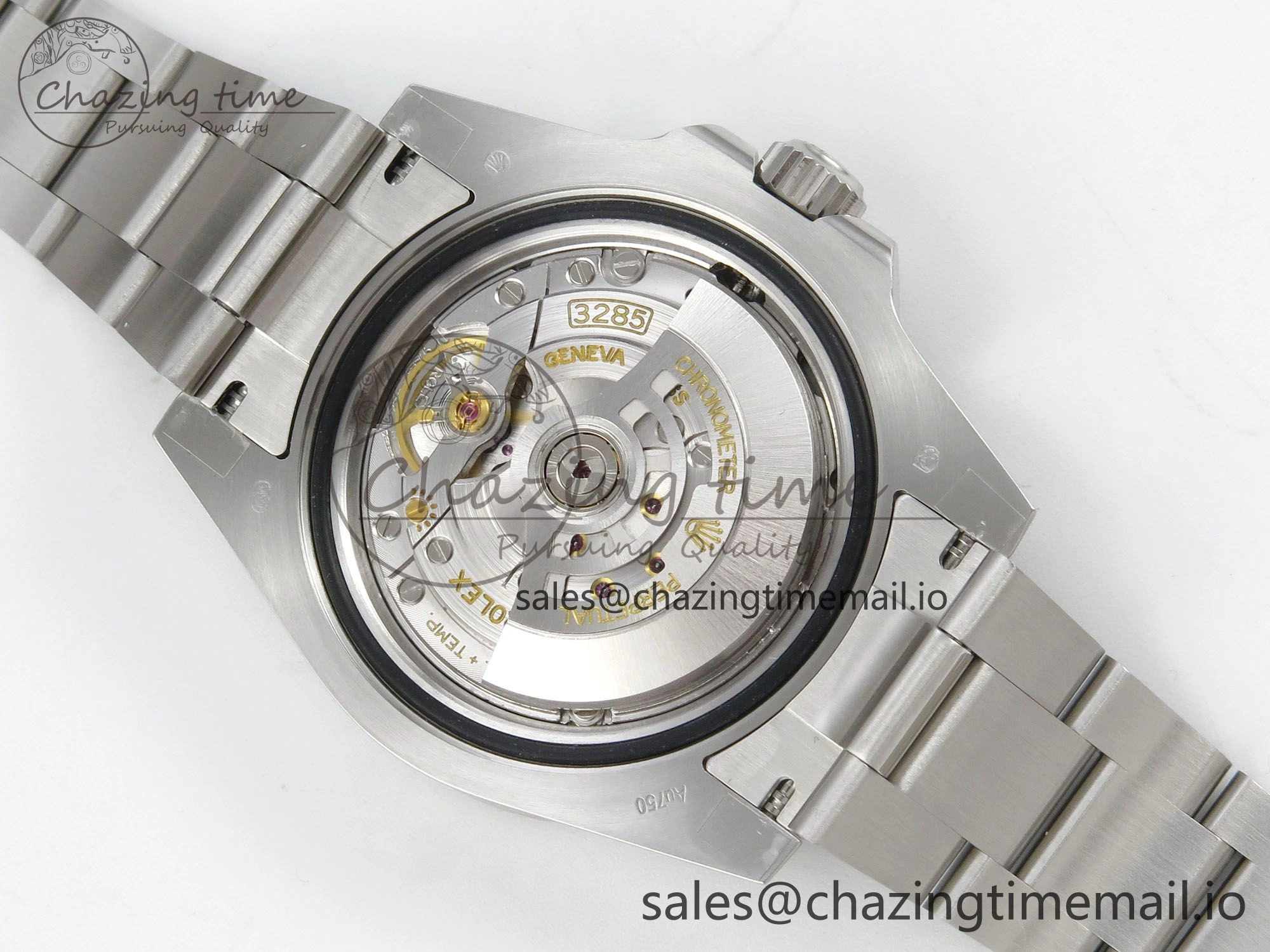 GMT-Master II 126729 VTNR Green Black Ceramic 904L 3EF 1:1 Best Edition on Oyster Strap SH3285 CHS Breathable 55