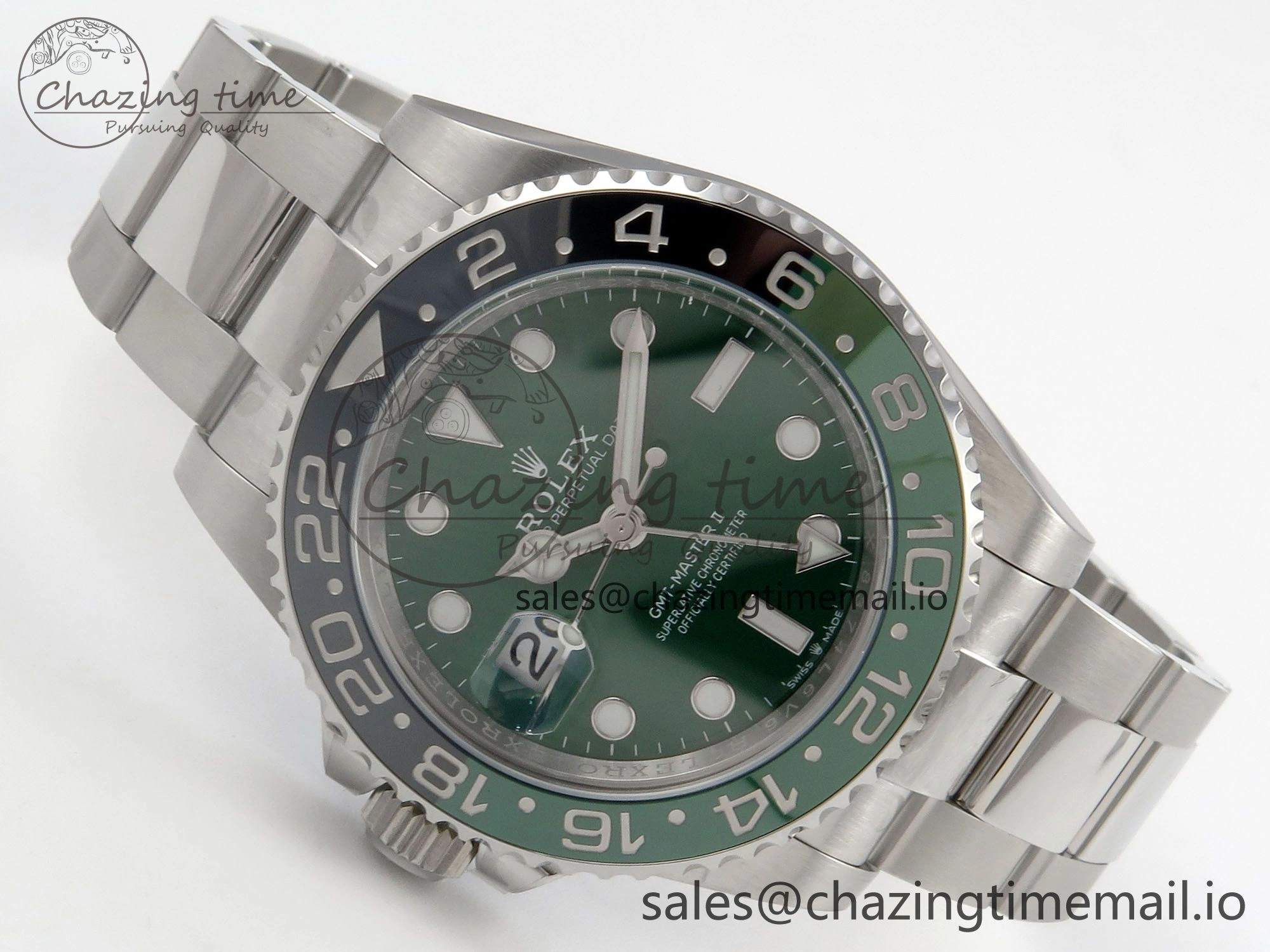 Efficient GMT-Master II 126729 VTNR SCF 1:1 Best Edition Green Dial On Oyster Bracelet SH3285 CHS 112