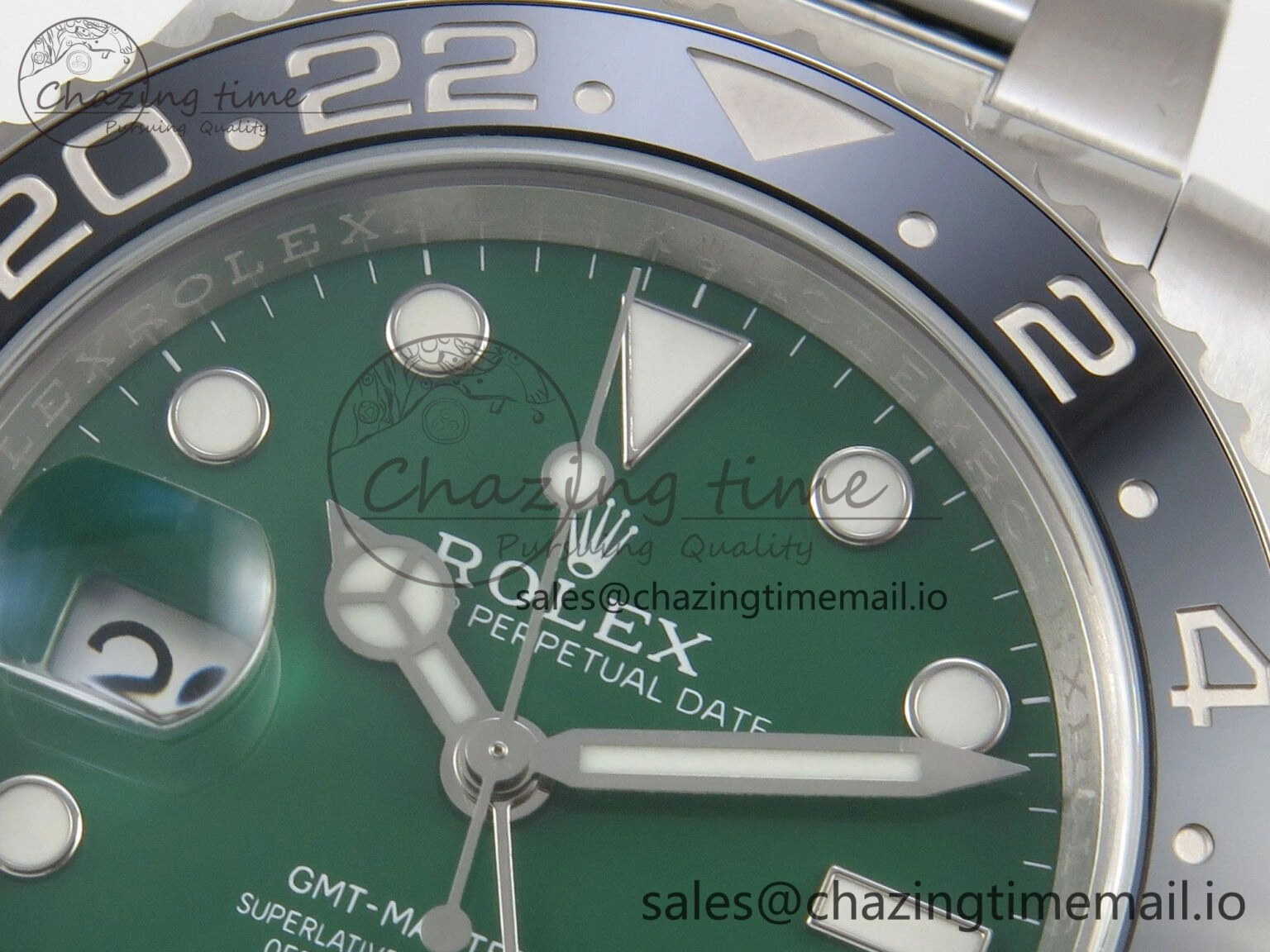 Efficient GMT-Master II 126729 VTNR SCF 1:1 Best Edition Green Dial On Oyster Bracelet SH3285 CHS 112