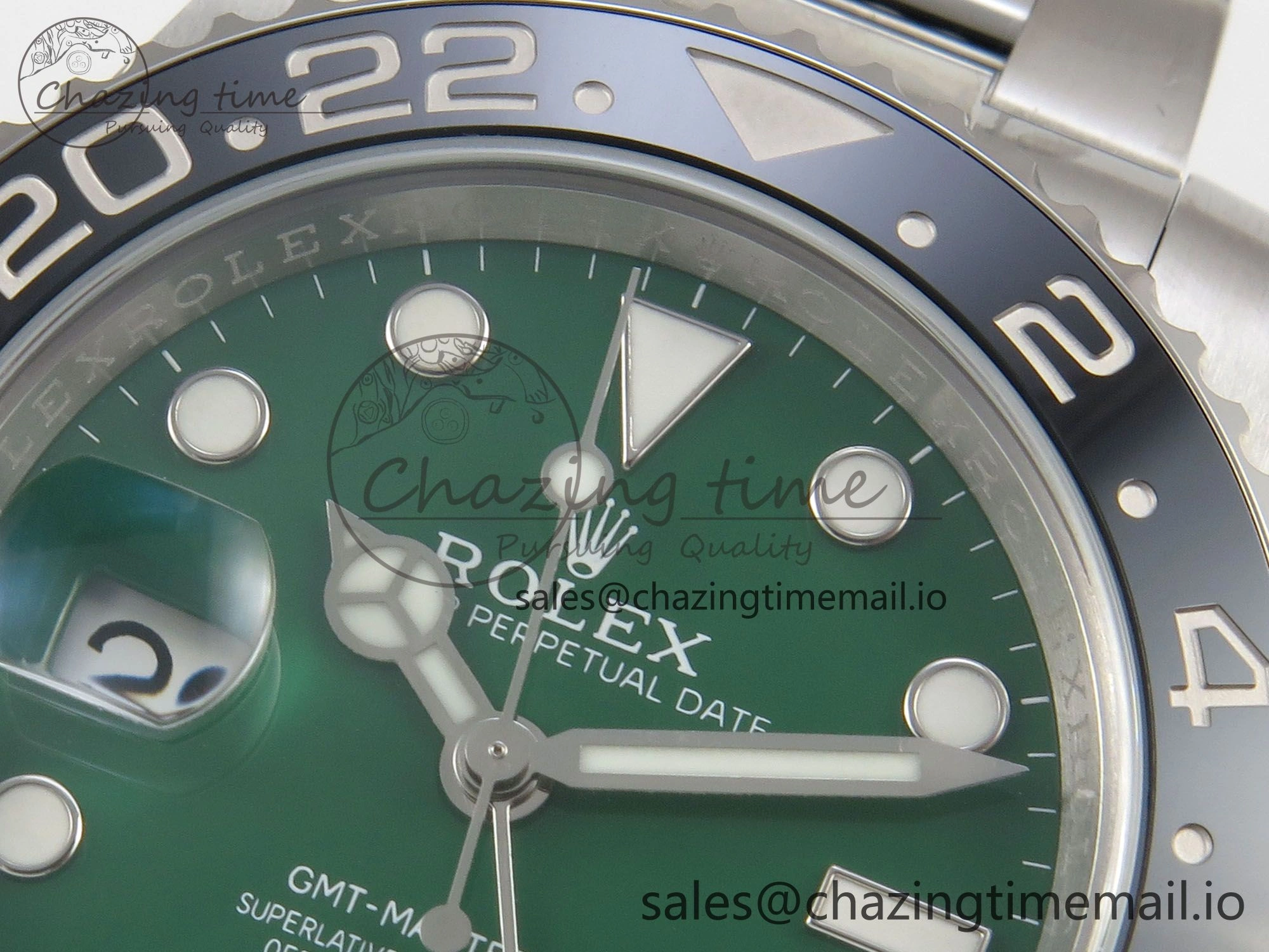 Efficient GMT-Master II 126729 VTNR SCF 1:1 Best Edition Green Dial On Oyster Bracelet SH3285 CHS 112