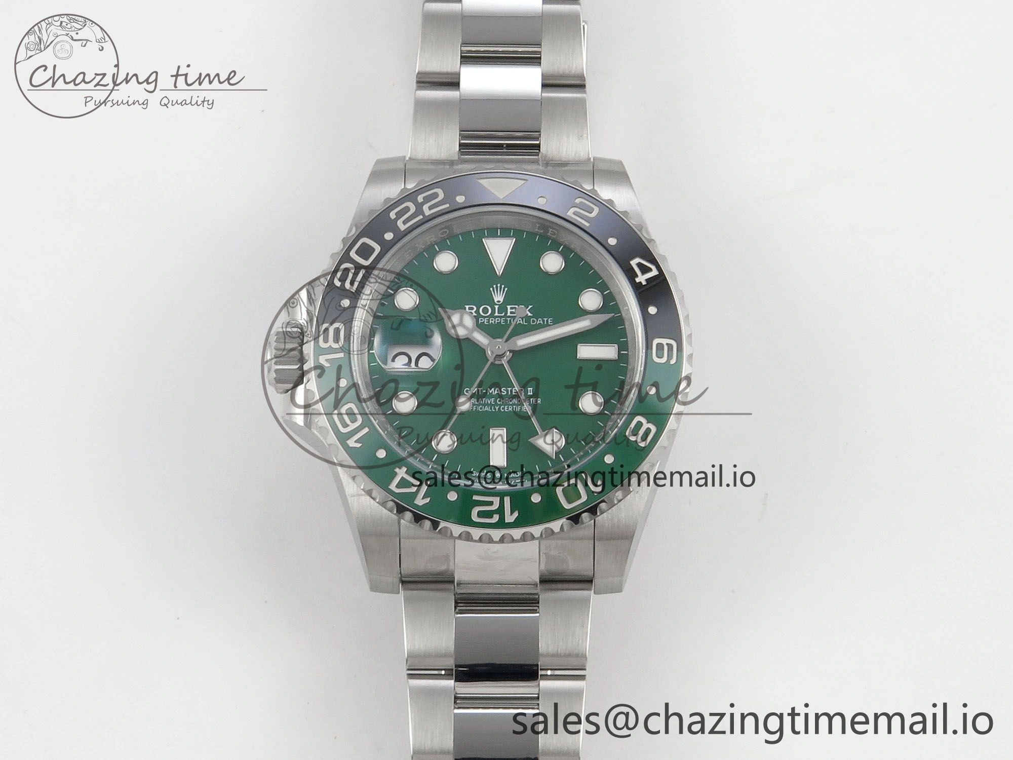 Efficient GMT-Master II 126729 VTNR SCF 1:1 Best Edition Green Dial On Oyster Bracelet SH3285 CHS 112