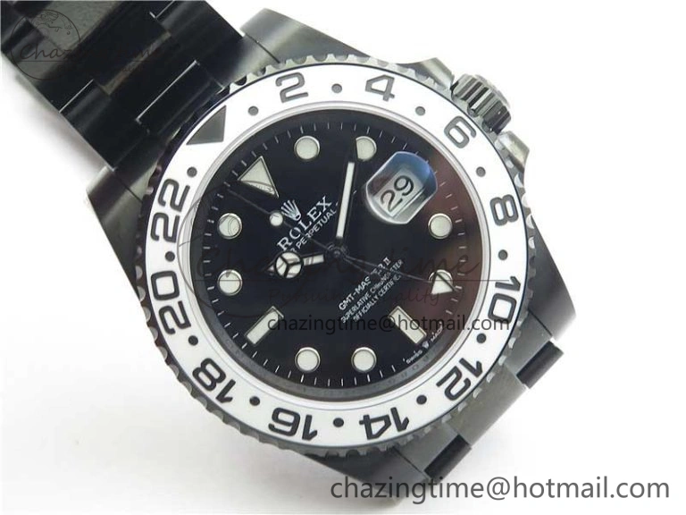 GMT-Master II Oreo PVD White Ceramic Bezel VRF 1:1 Best Edition Black Dial SA3186 CHS V Flexible 2802
