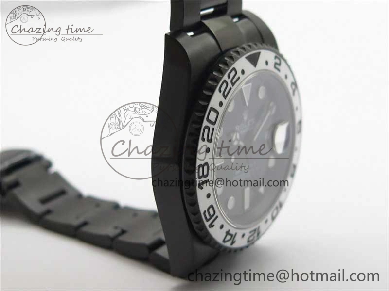 GMT-Master II Oreo PVD White Ceramic Bezel VRF 1:1 Best Edition Black Dial SA3186 CHS V Flexible 2802