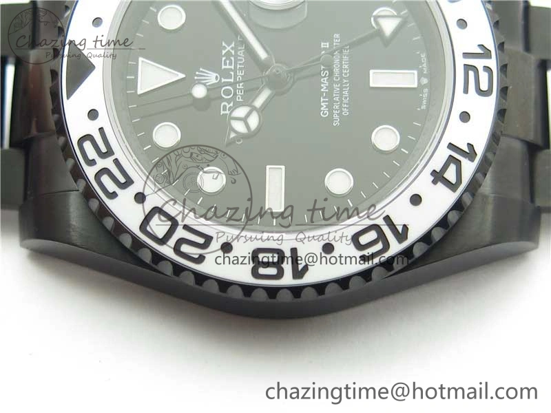 GMT-Master II Oreo PVD White Ceramic Bezel VRF 1:1 Best Edition Black Dial SA3186 CHS V Flexible 2802