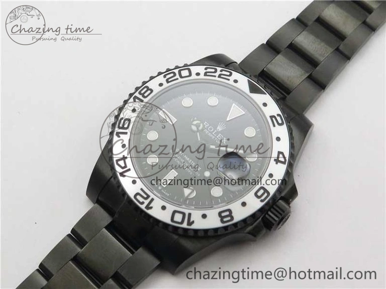 GMT-Master II Oreo PVD White Ceramic Bezel VRF 1:1 Best Edition Black Dial SA3186 CHS V Flexible 2802