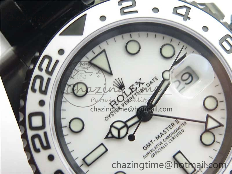 GMT-Master II Oreo PVD White Ceramic Bezel VRF 1:1 Best Edition White Dial SA3186 CHS V HighQuality 2803