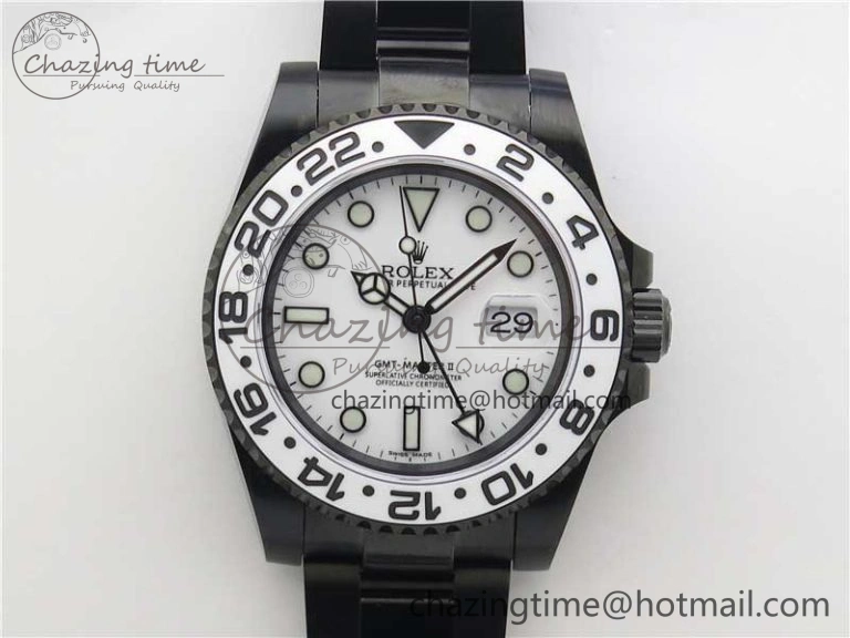 GMT-Master II Oreo PVD White Ceramic Bezel VRF 1:1 Best Edition White Dial SA3186 CHS V HighQuality 2803