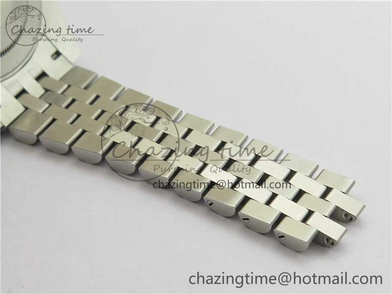 Compact GMT-Master II Red Blue Diamonds Bezel 904L Steel GMF Best Edition Black Dial On Jubilee Bracelet SA3285 CHS V 2578