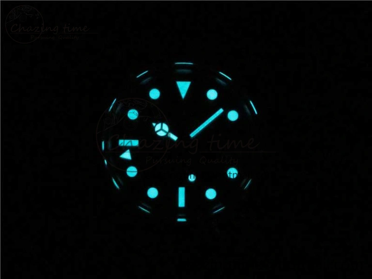 Compact GMT-Master II Red Blue Diamonds Bezel 904L Steel GMF Best Edition Black Dial On Jubilee Bracelet SA3285 CHS V 2578