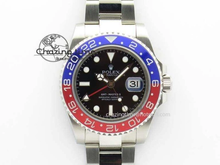 GMT-Master II SS Bp-Maker 116719 BLRO Black Dial On SS Bracelet A OdorResistant 3765