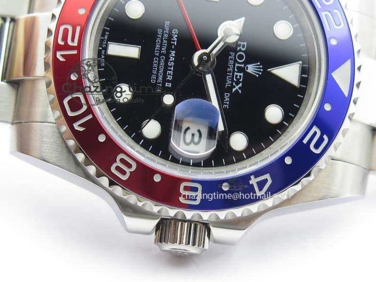 GMT-Master II SS Bp-Maker 116719 BLRO Black Dial On SS Bracelet A OdorResistant 3765