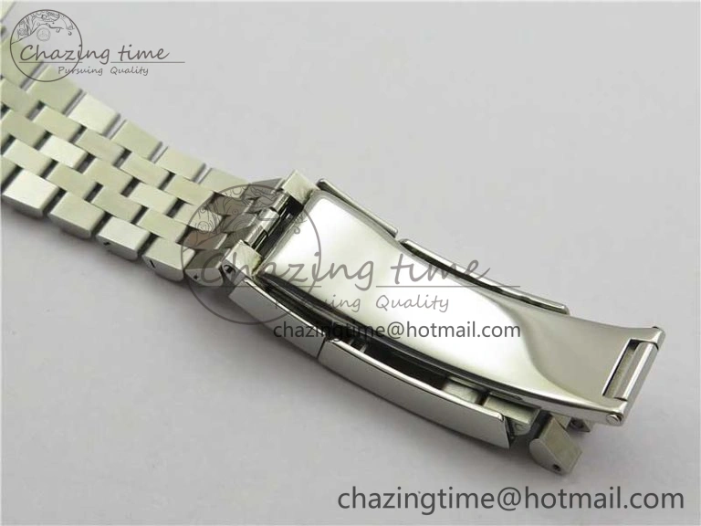 FashionForward GMT-Master II White Blue Diamonds Bezel 904L Steel GMF Best Edition Black Dial On Jubilee Bracelet SA3285 CHS V 2579