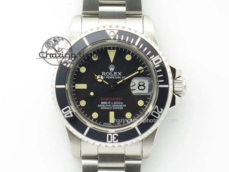 GMT-Master SS Bp-Maker Blue Red Bezel Black Dial On SS Bracelet A TimelessDesign 3762