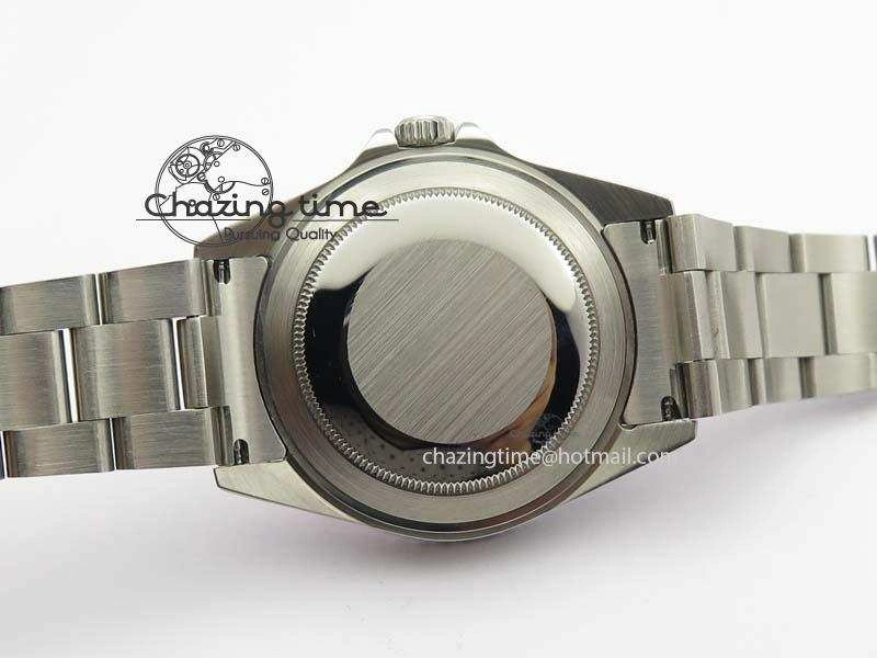 GMT-Master SS Bp-Maker Blue Red Bezel Black Dial On SS Bracelet A TimelessDesign 3762