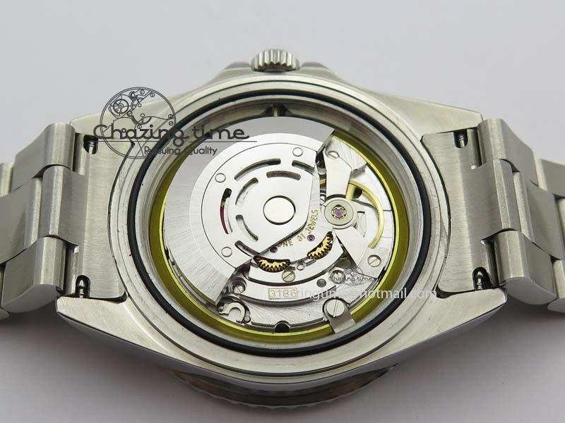 GMT-Master SS Bp-Maker Blue Red Bezel Black Dial On SS Bracelet A TimelessDesign 3762