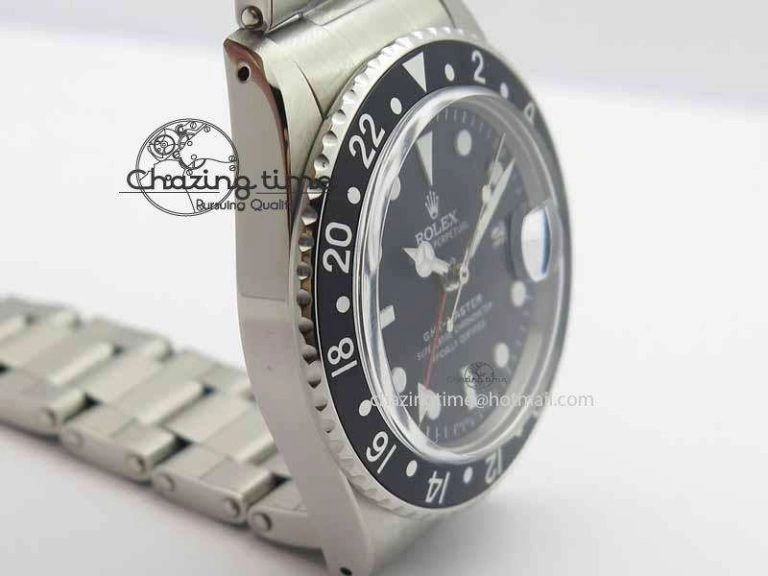 Modern GMT-Master Vintage 1675 SS BP Best Edition Black Bezel White Markers A 3750