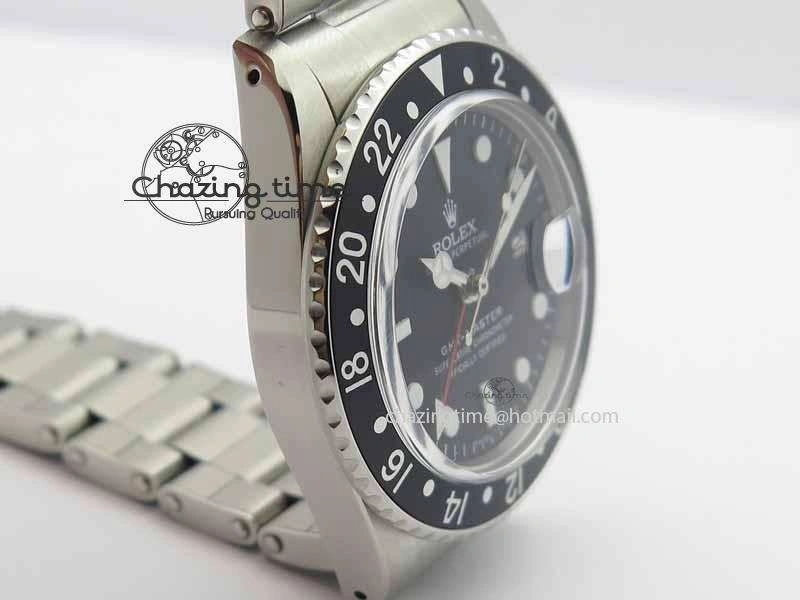 Modern GMT-Master Vintage 1675 SS BP Best Edition Black Bezel White Markers A 3750