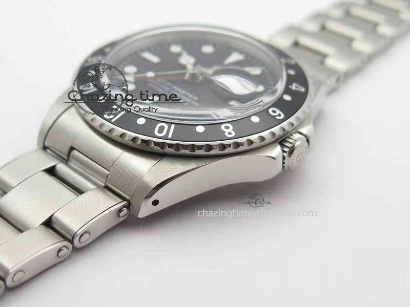 Modern GMT-Master Vintage 1675 SS BP Best Edition Black Bezel White Markers A 3750