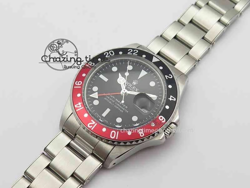 Bold GMT-Master Vintage 1675 SS BP Best Edition Black Red Bezel White Markers A 3749
