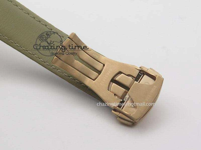 Globemaster Master Chronometer RG V6F Best Edition White Dial On Brown Leather Strap A GoodFit 8271