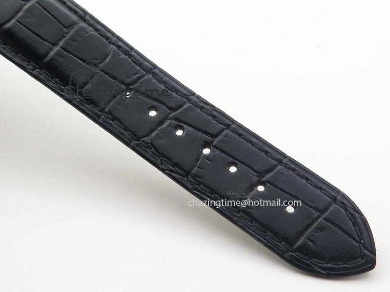 Globemaster Master Chronometer SS V6F Best Edition White Dial On Black Leather Strap A FastDry 8269