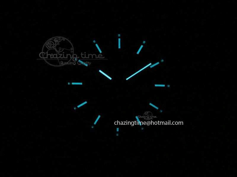 Cozy Globemaster Master Chronometer SS RG V6F Best Edition Black Dial On Brown Leather Strap A 8270