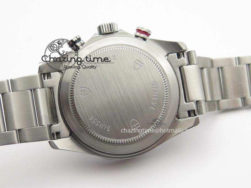 GranTour Chronograph SS White Dial On SS Bracelet A Original 9791
