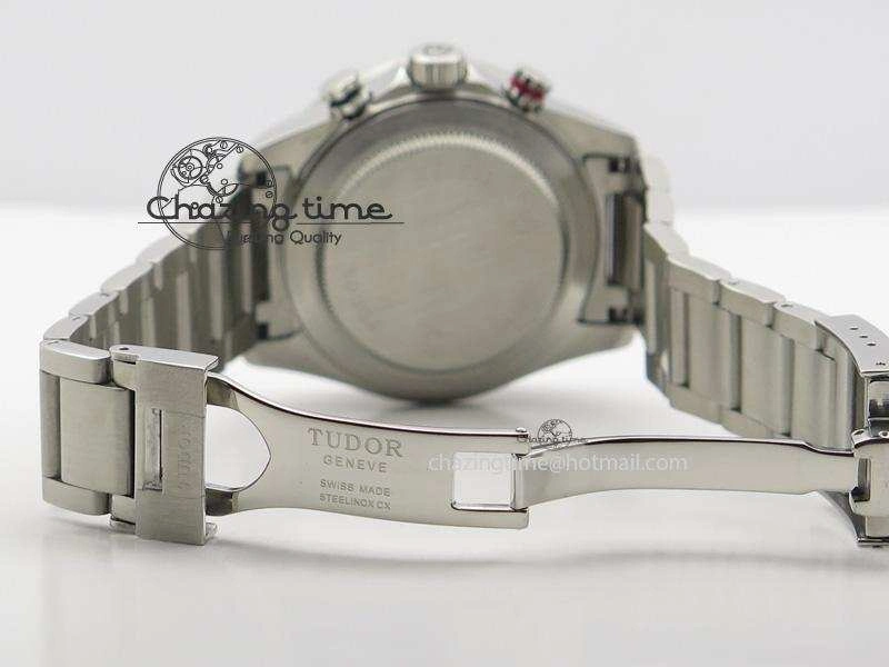 GranTour Chronograph SS White Dial On SS Bracelet A Original 9791